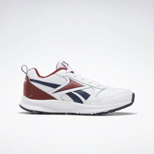 Buty Do Biegania Dziecięce Reebok Almotio 5.0 Białe/Czerwone/Granatowe PL 73BMHLY